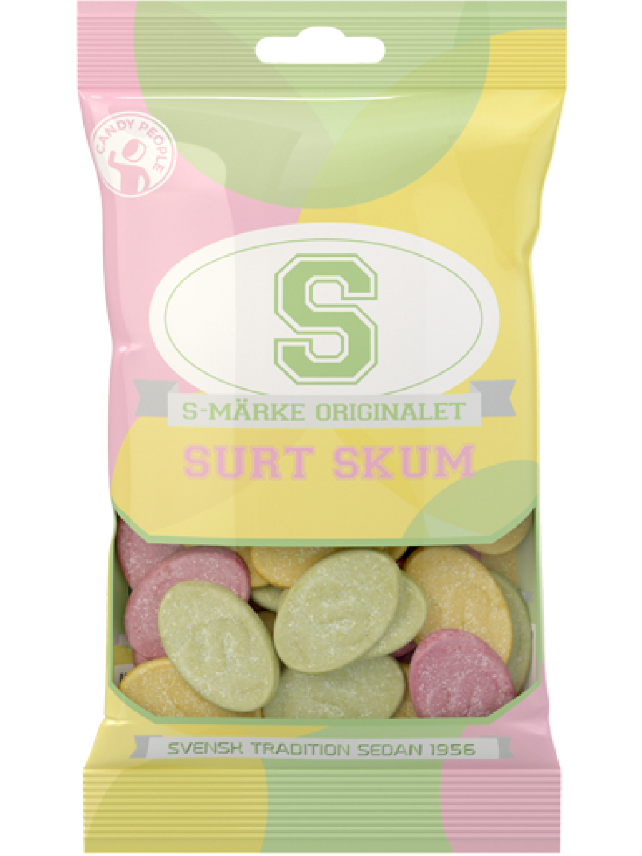 S-Märke Sour – Swedish Sour Foam Candy