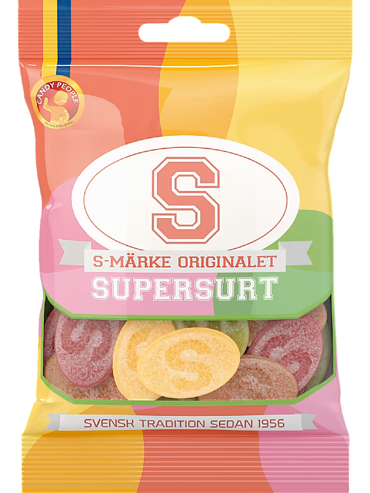S-Märke Super Sour – Swedish Extreme Sour Gummy Candy