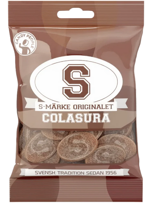 S-Märke Cola – Swedish Sour Cola Gummy Candy